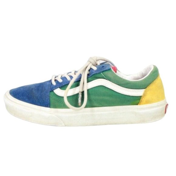 Vans Shoes - Vans Unisex Multicolor Suede Lace Up Low Sneaker Skate Shoes Size W 8 / M 6.5